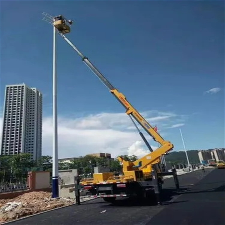 安顺维修路灯的曲臂升降车出租